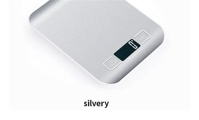 Rechargeable Stainless Steel Electronic Scales Kitchen Scales Home Jewelry Food Snacks Weighing Baking Tools 5kg/10kg - ROLLET